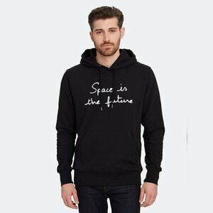 BRICKTOWN Space Is The Future Hoodie Black White - M - Portugal